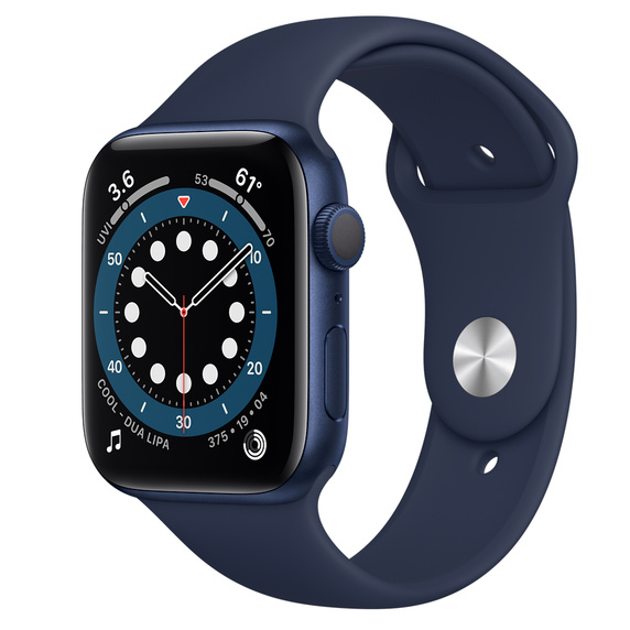 Apple Watch Series 6 40mm Blue Alu Deep Navy Sp Band GPS